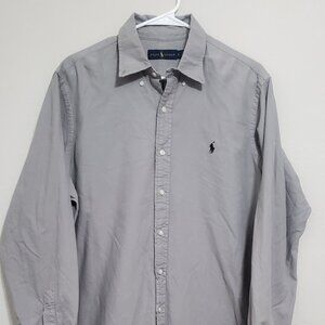 Ralph Lauren Grey Button Down Shirt 🔘